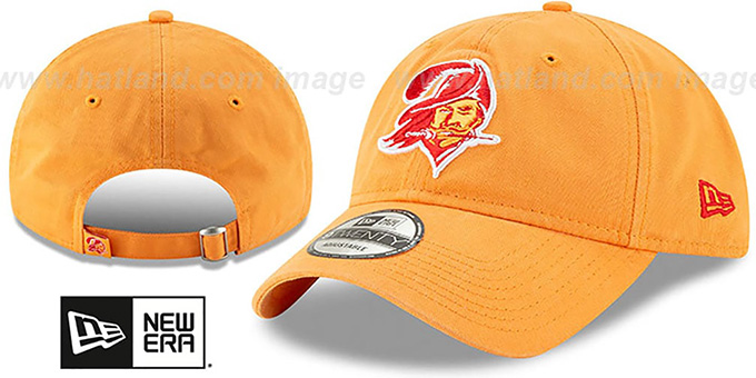 Buccaneers 'THROWBACK CORE-CLASSIC STRAPBACK' Orange Hat by New Era