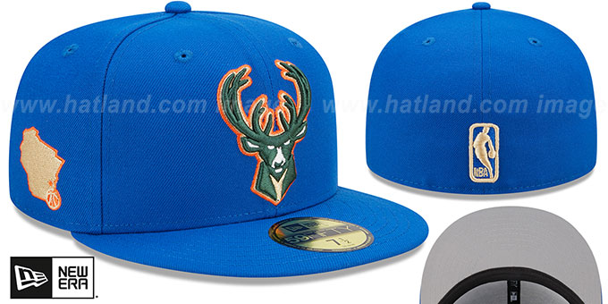 Bucks '22-23 ALTERNATE CITY-EDITION' Fitted Hat by New Era