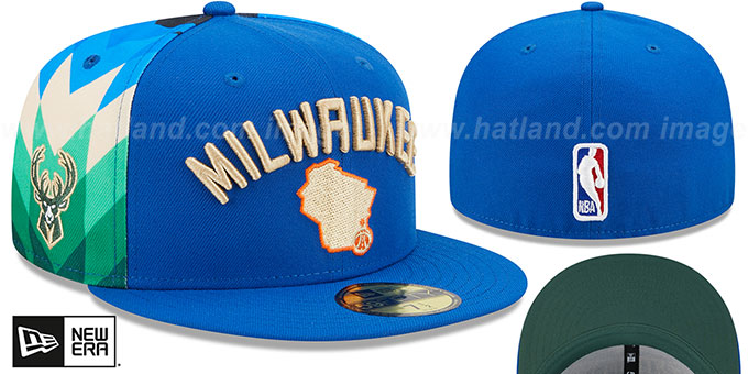 Bucks '22-23 CITY-EDITION' Fitted Hat by New Era