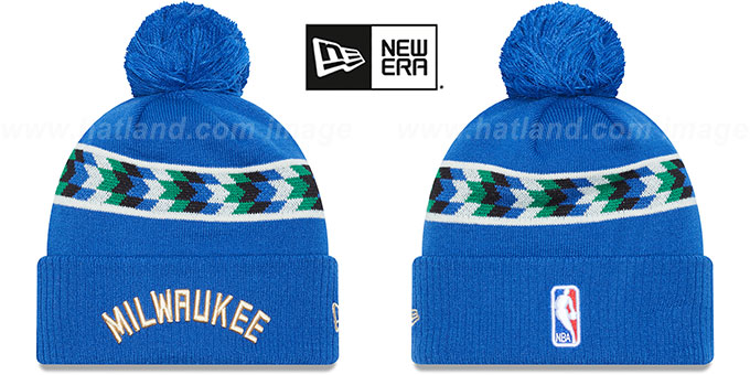 Bucks '22-23 CITY-EDITION' Knit Beanie Hat by New Era