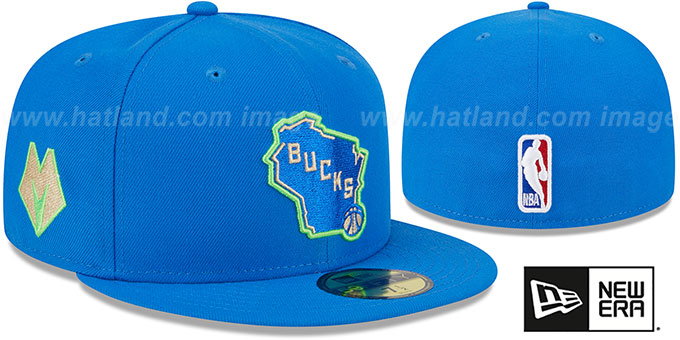 Bucks '23-24 ALTERNATE CITY-EDITION' Fitted Hat by New Era