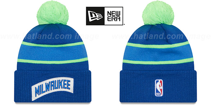 Bucks 23-24 'CITY-EDITION' Knit Beanie Hat by New Era