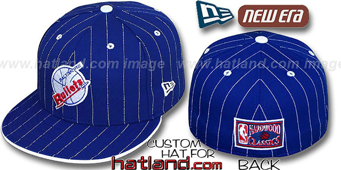 Bullets HWC 'FABULOUS' Royal-White Fitted Hat by New Era