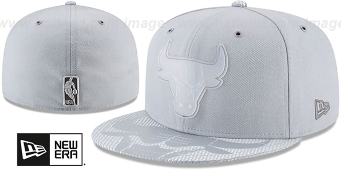 Bulls '2018 NBA ONCOURT ALL-STAR' Grey Fitted Hat by New Era