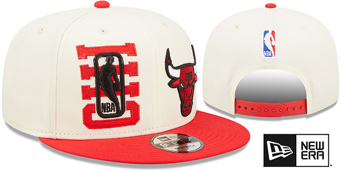 Bulls '2022 NBA DOUBLE WHAMMY DRAFT SNAPBACK' Hat by New Era