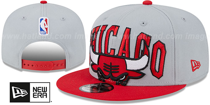 Bulls '2023 TIP OFF SNAPBACK' Grey-Red Hat by New Era