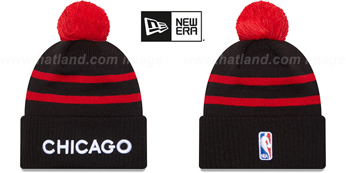 Bulls '23-24 CITY-EDITION' Knit Beanie Hat by New Era