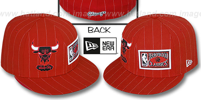 Bulls 'BIG-ONE DOUBLE WHAMMY' Red-White Fitted Hat