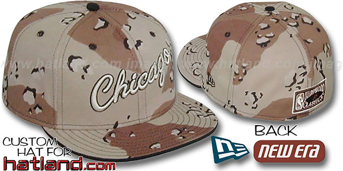 Bulls HARDWOOD 'DESERT STORM CAMO' Fitted Hat