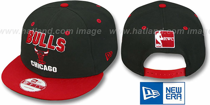 Bulls HW '2T PAYDIRT SNAPBACK' Black-Red Adjustable Hat by New Era