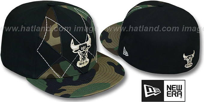 Bulls 'HWC ARMY CAMO BRADY' Fitted Hat by New Era