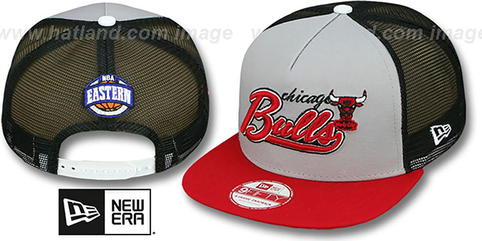 Bulls 'MARK-MESH A-FRAME SNAPBACK' Hat by New Era