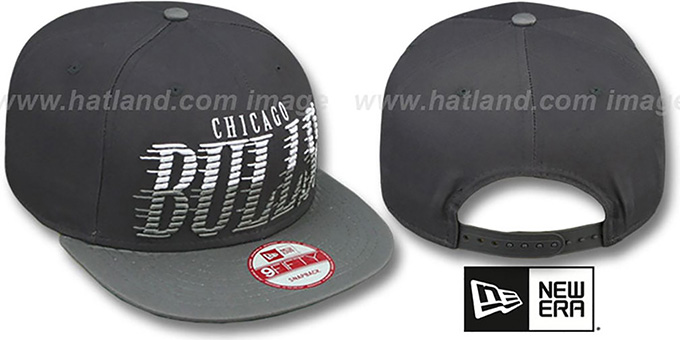 Bulls 'SAILTIP SNAPBACK' Charcoal-Grey Hat by New Era