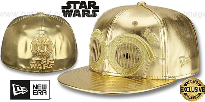 C3PO 'CHARACTER FACE' Fitted Hat by New Era