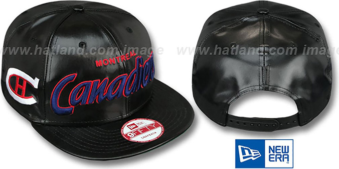 Canadiens 'REDUX SNAPBACK' Black Hat by New Era