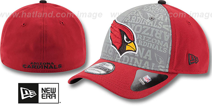 Cardinals '2014 NFL DRAFT FLEX' Burgundy Hat by New Era