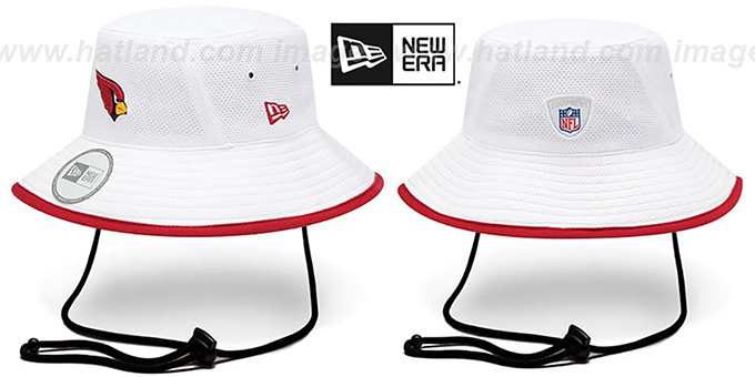 Cardinals '2014 NFL TRAINING BUCKET' White Hat by New Era