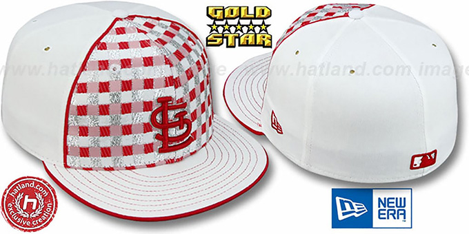 Cardinals 'CANDY CANE' Fitted Hat by New Era