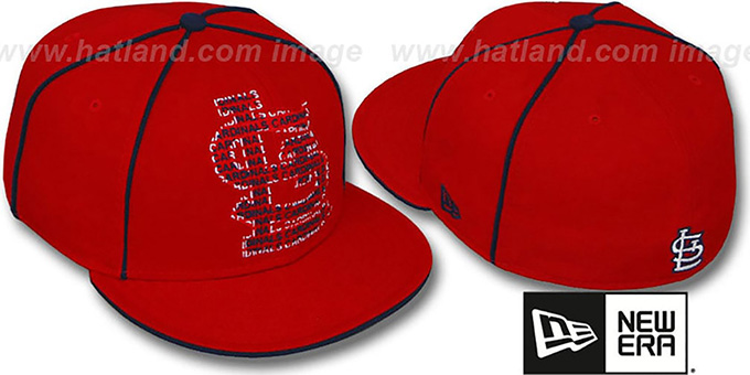 Cardinals 'REPEAT BIG-ONE' Red Fitted Hat by New Era