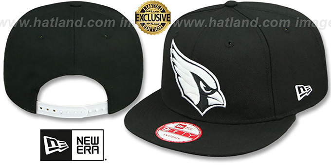 Cardinals 'TEAM-BASIC SNAPBACK' Black-White Hat by New Era