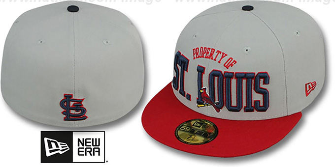 Cardinals 'TEAM-PRIDE' Grey-Red Fitted Hat by New Era