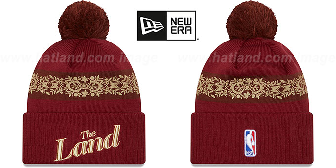 Cavaliers 23-24 'CITY-EDITION' Knit Beanie Hat by New Era