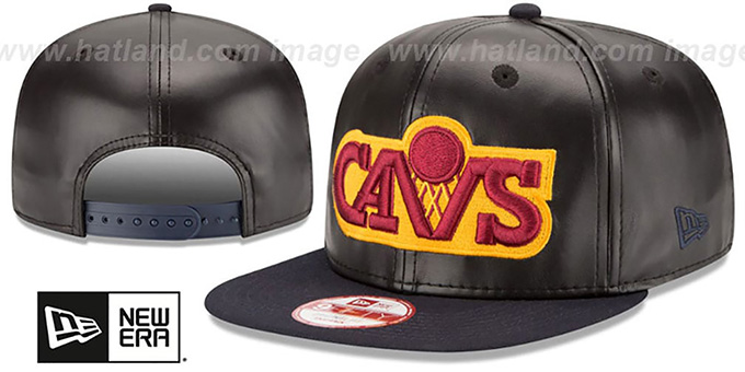 Cavaliers 'SMOOTHLY STATED SNAPBACK' Black-Navy Hat by New Era