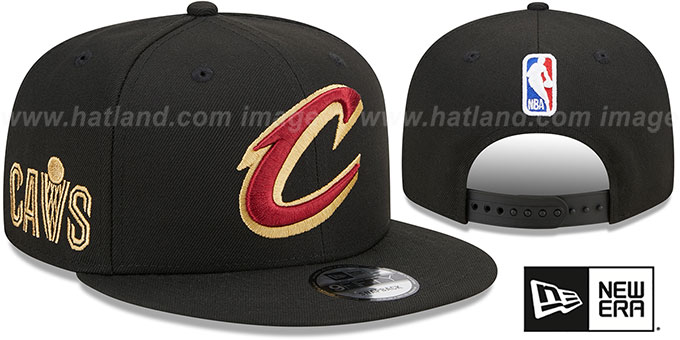 Cavaliers 'STATEMENT SNAPBACK' Black Hat by New Era