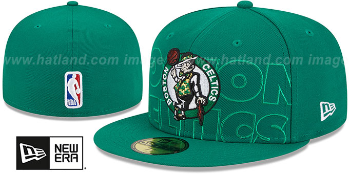 Celtics 2023 'NBA DRAFT' Green Fitted Hat by New Era