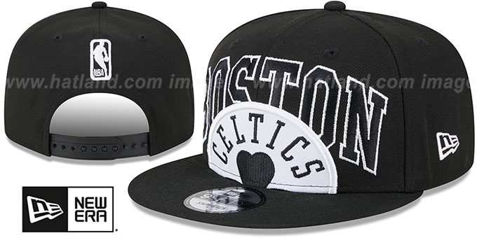 Celtics '2023 TIP OFF SNAPBACK' Black-White Hat by New Era