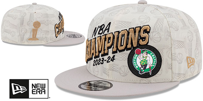 Celtics '2024 NBA CHAMPS LOCKER ROOM SNAPBACK' Hat by New Era