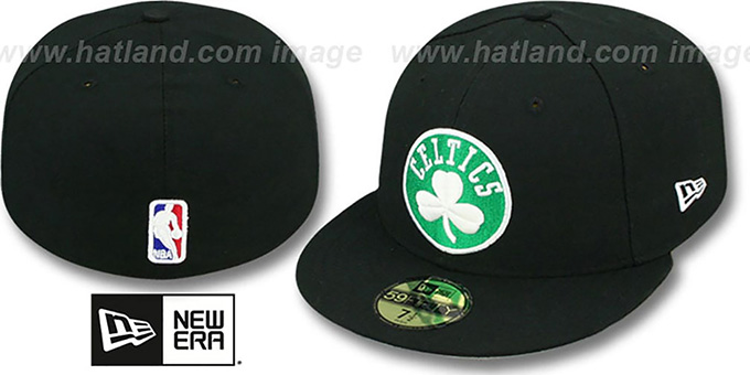 Celtics 'NBA-CHASE' Black Fitted Hat by New Era