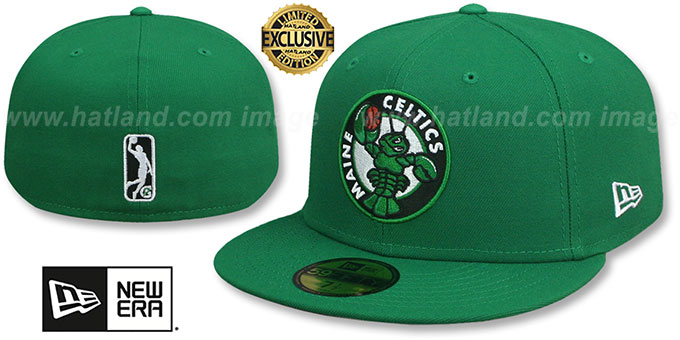 Celtics 'NBA G-LEAGUE' Kelly Fitted Hat by New Era