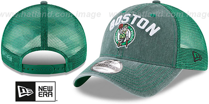 Celtics 'RUGGED-TEAM TRUCKER SNAPBACK' Green Hat by New Era