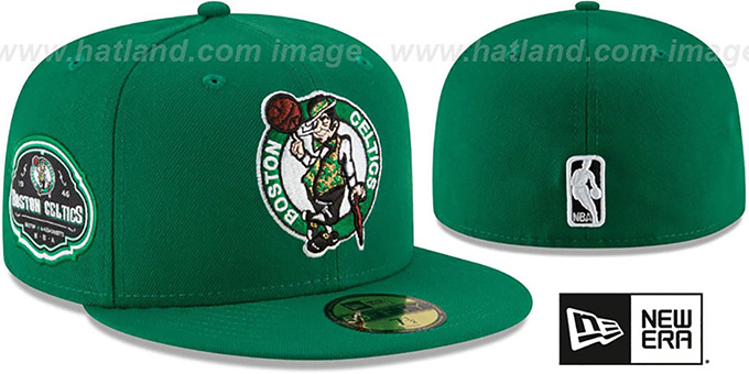 Celtics 'TEAM-SUPERB' Green Fitted Hat by New Era