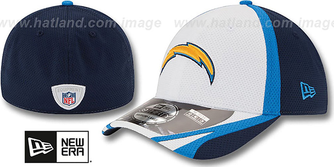 Chargers '2014 NFL TRAINING FLEX' White Hat by New Era