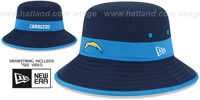 Chargers '2015 NFL TRAINING BUCKET' Navy Hat by New Era