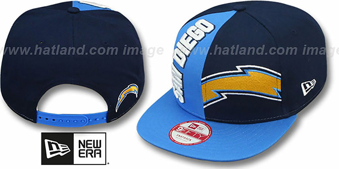 Chargers 'NE-NC DOUBLE COVERAGE SNAPBACK' Hat by New Era