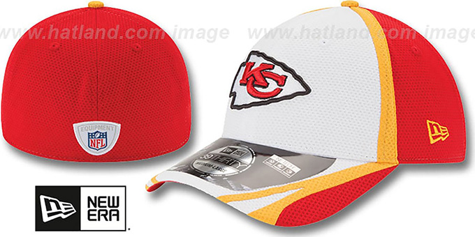 Chiefs '2014 NFL TRAINING FLEX' White Hat by New Era