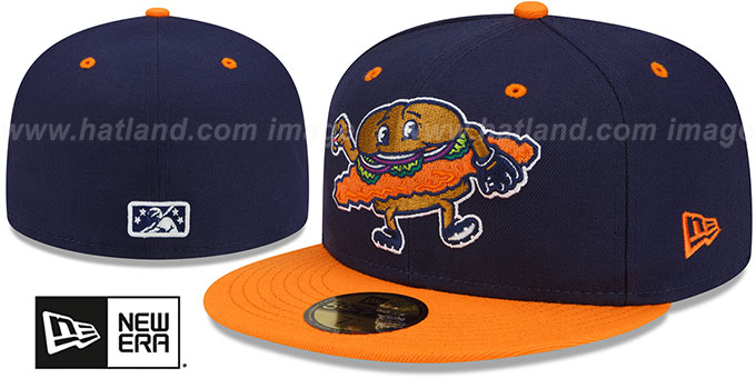 Chiefs 'THEME NIGHT' Navy-Orange Fitted Hat by New Era