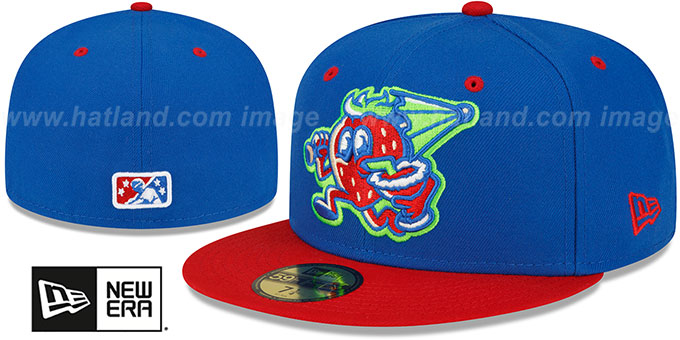 Chihuahuas 'COPA' Royal-Red Fitted Hat by New Era