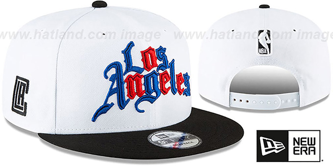 Clippers 20-21 'CITY-SERIES' ALTERNATE SNAPBACK White-Black Hat by New Era