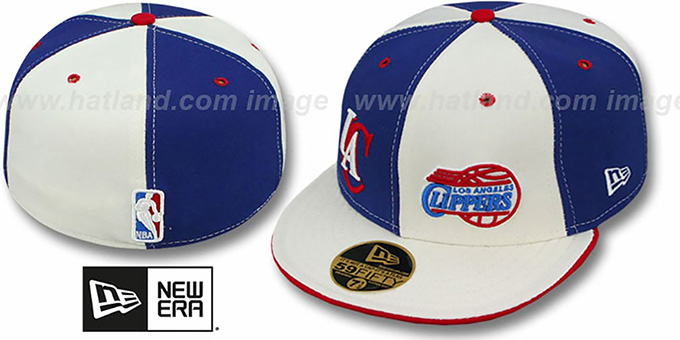 Clippers 'DOUBLE WHAMMY' Royal-White Fitted Hat