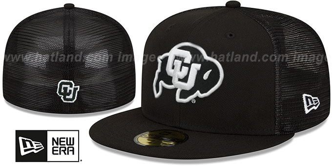 Colorado 'TEAM-BASIC TRUCKER' Black-White Fitted Hat by New Era