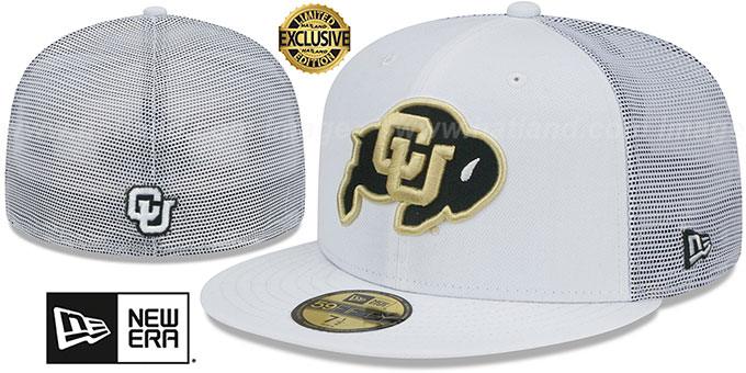 Colorado 'TEAM-BASIC TRUCKER' White Fitted Hat by New Era