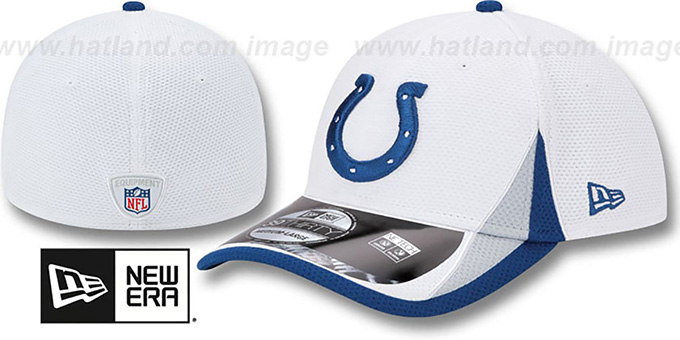 Colts '2013 NFL TRAINING FLEX' White Hat by New Era