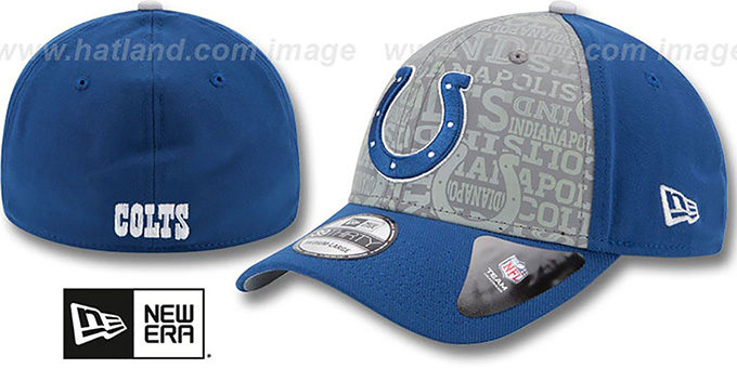 Colts '2014 NFL DRAFT FLEX' Royal Hat by New Era