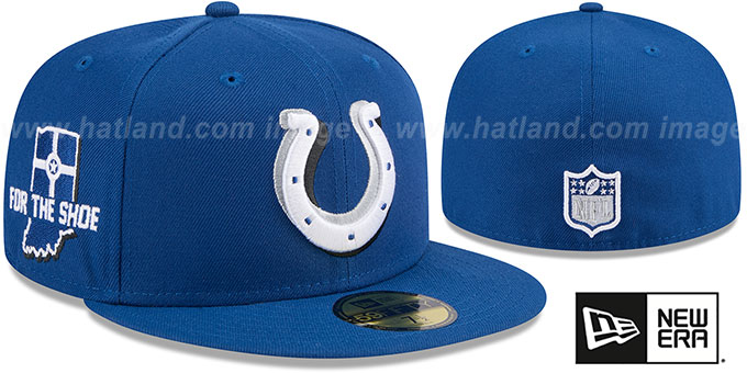 Colts 2024 'NFL DRAFT' Royal Fitted Hat by New Era