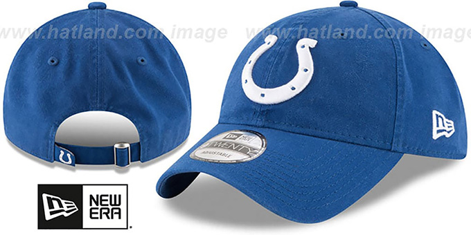 Colts 'CORE-CLASSIC STRAPBACK' Royal Hat by New Era