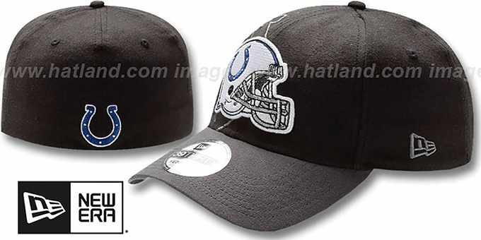 Colts 'NFL BLACK-CLASSIC FLEX' Hat by New Era